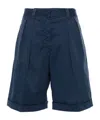 Aspesi Turn-up Cotton Shorts