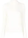 Aspesi Roll-neck Virgin-wool Jumper In Brown