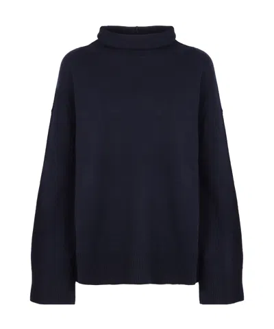 ASPESI ASPESI TURTLENECK RIBBED KNIT PULLOVER