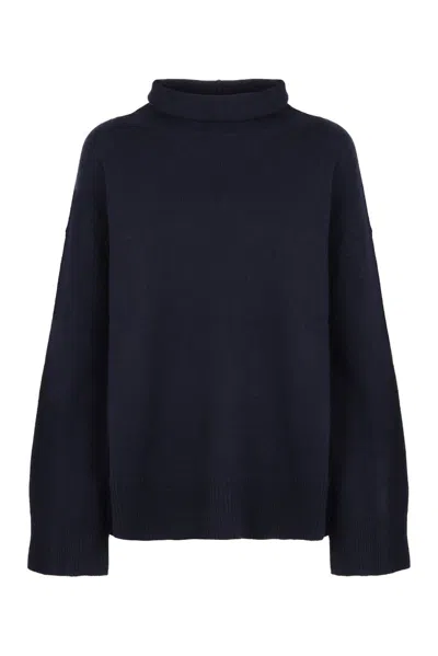 ASPESI ASPESI TURTLENECK RIBBED KNIT PULLOVER 