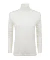 Aspesi Turtleneck Pullover In White