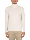 Aspesi Turtleneck Sweater In Beige