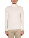 Aspesi Turtleneck Sweater In Beige
