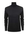 Aspesi Turtleneck Sweater In Black