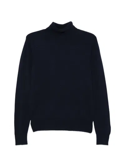 Aspesi Turtle-neck Sweater In Black