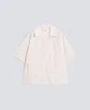 Aspesi Unlined Polyester Taffeta Cape In Neutral