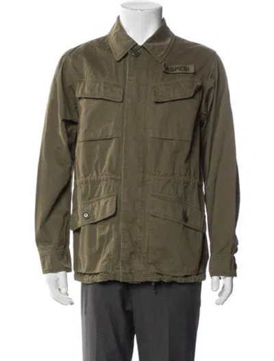 Pre-owned Aspesi Utility Jacket In Green