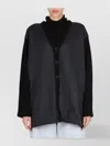Aspesi Knitwear Cardigan With Padded Front Panel