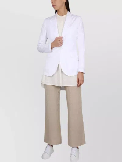 Aspesi V-neck Jacket With Front Flap Pockets