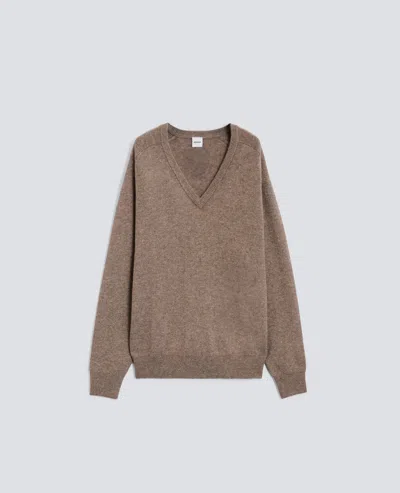 Aspesi V-neck Jumper In Gray