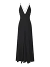 Aspesi Long Summer Dress In Black