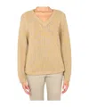 ASPESI VIRGIN WOOL V-NECK JUMPER