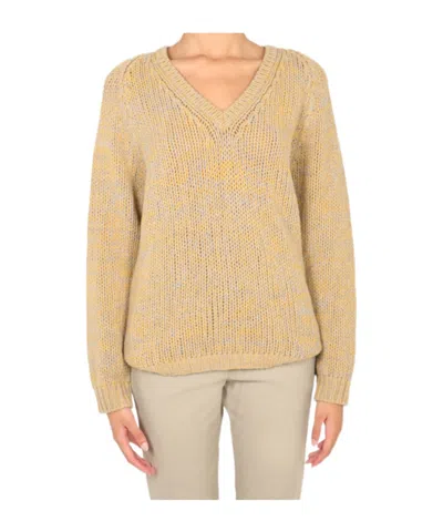 ASPESI ASPESI LONG-SLEEVED V-NECK KNIT JUMPER