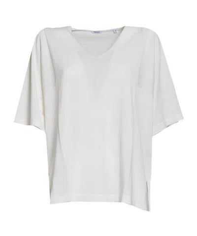 Aspesi V-neck T-shirt In Natural
