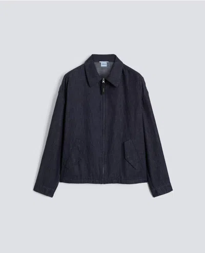 Aspesi Veste En Jean Legere In Blue