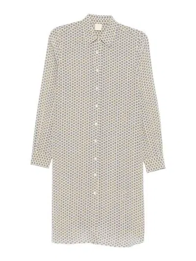 Aspesi Vestido Corto - Beis In White