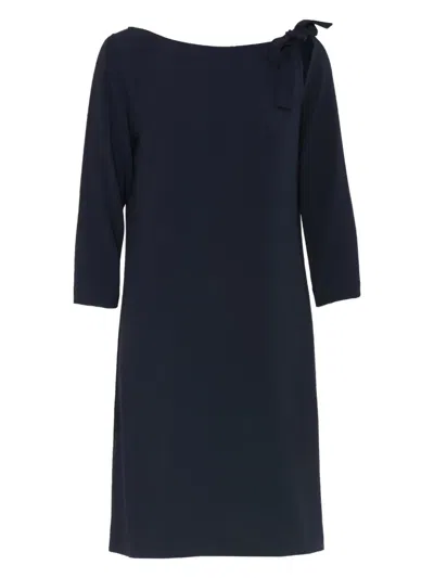 Pre-owned Aspesi Vintage Bow-detail Midi Dress