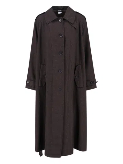 ASPESI VIRGIN WOOL BLEND TRENCH COAT