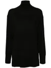 Aspesi Loose-fit Roll-neck In Black