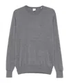 Aspesi Virgin Wool Sweater In Gray