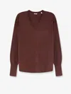 Aspesi V-neck Long-sleeve Knit Top In Multi