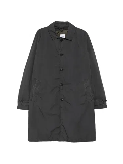 Aspesi Vodka Button-up Coat In Black