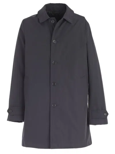 Aspesi Vodka Coat In Navy