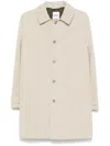 Aspesi Vodka Cotton & Nylon Raincoat In Neutrals