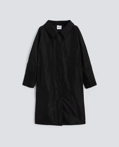 Aspesi Wadding Padded Coat In Black