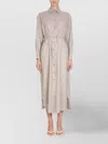 Aspesi Shirt Dress In Neutral