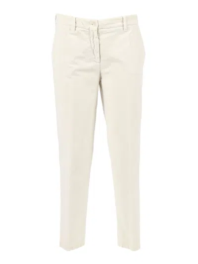 Aspesi Pantaloni Lunghi Donna In White