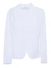 Aspesi Single-breasted Blazer In White