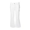 Aspesi White Cotton Denim Straight Trousers