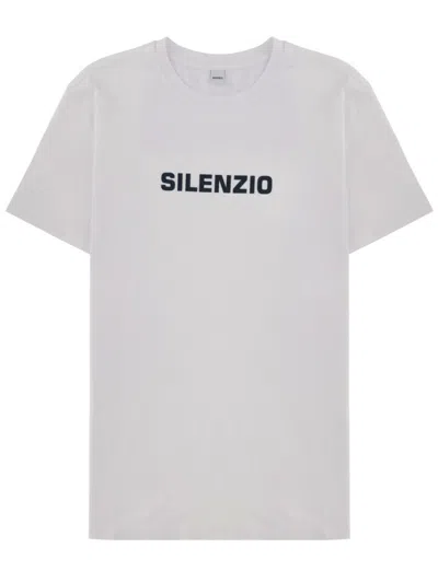 Aspesi White Graphic Crew Neck T-shirt