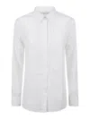 Aspesi Ruffled Collar Blouse In White