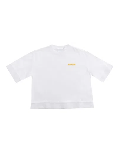 Aspesi White T-shirt With Logo