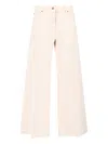 Aspesi Wide Jeans In White