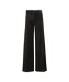 Aspesi Wide-leg Casual Pants In Black