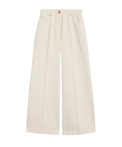 Aspesi Wide-leg Casual Pants In Neutral