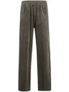 Aspesi Wide Leg Trousers In Green