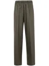 Aspesi Wide Leg Trousers In Military