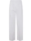 Aspesi Wide Leg Trousers In White