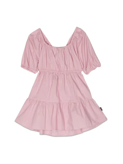 Aspesi Wide Neckline Dress In Pink