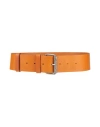 Aspesi Woman Belt Tan Size 2 Soft Leather In Brown