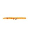 Aspesi Woman Belt Tan Size 8 Soft Leather