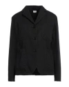 Aspesi Woman Blazer Black Size 8 Cotton, Linen