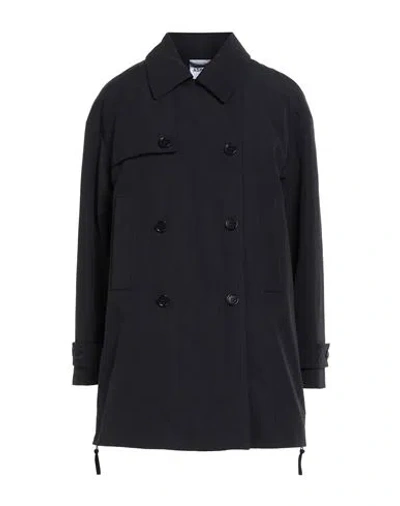 Aspesi Woman Coat Midnight Blue Size S Cotton, Polyester