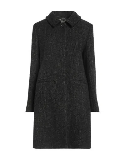 Aspesi Woman Coat Military Green Size 6 Virgin Wool, Acrylic, Polyamide, Polyester