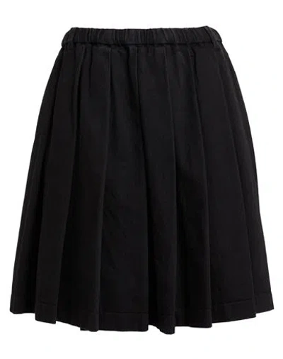 Aspesi Woman Denim Skirt Black Size 6 Cotton