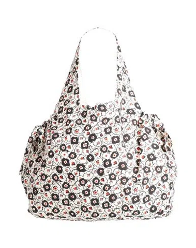 Aspesi Woman Handbag Off White Size - Silk